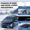 Magnetic Winter Windshield Snow Shield And Frost Protector For Cars 4
