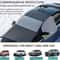 Magnetic Aluminum Car Snow Cover With Oxford Cloth AllSeason Windshield Protector 1