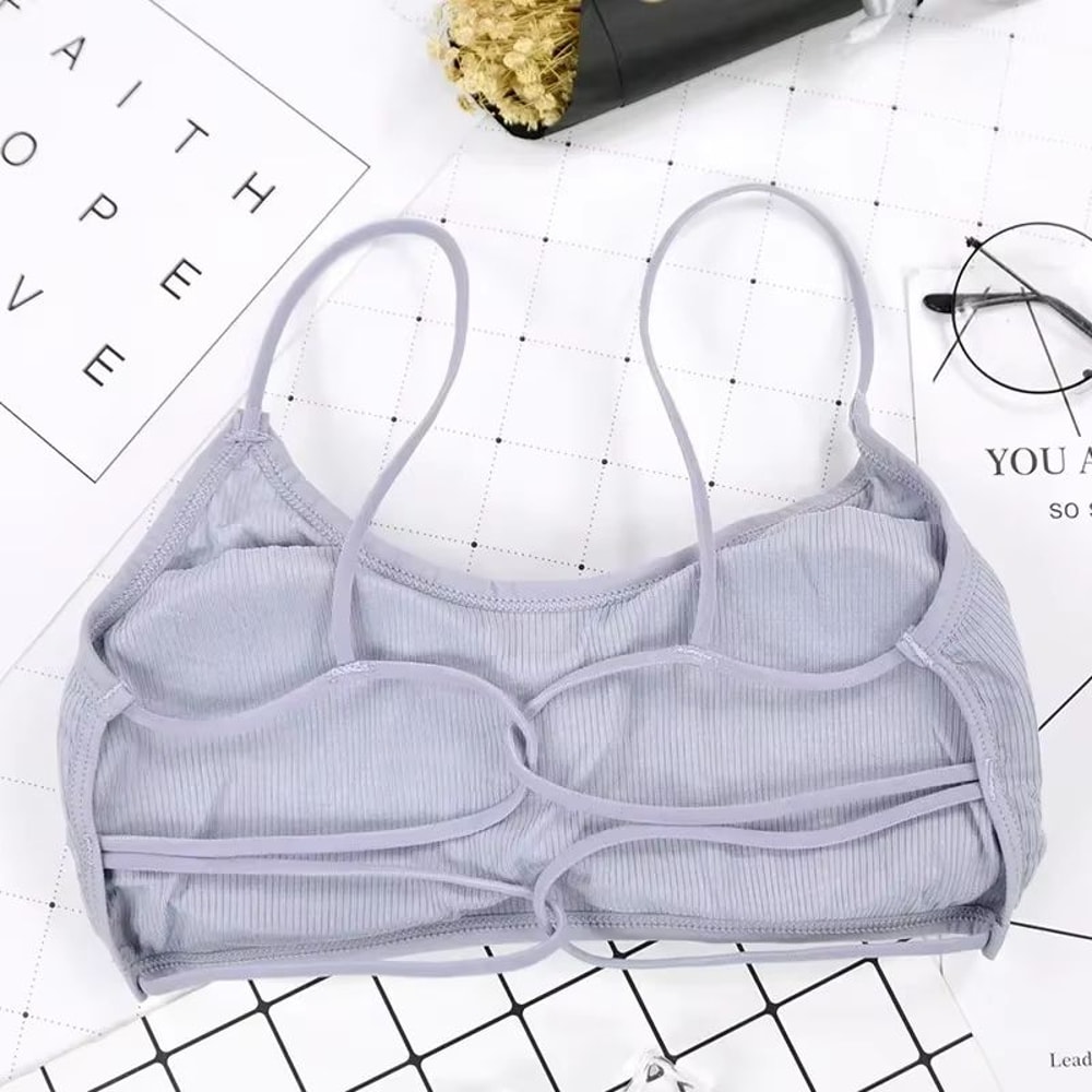 Wireless Removable Strap Sports Bra For Women 10