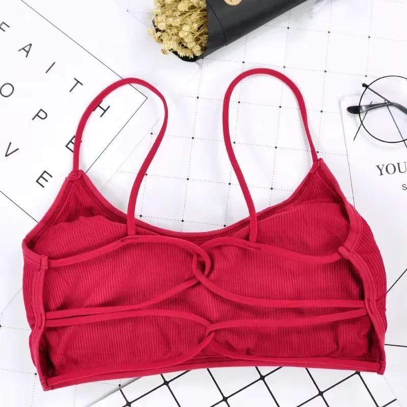Wireless Removable Strap Sports Bra For Women 11