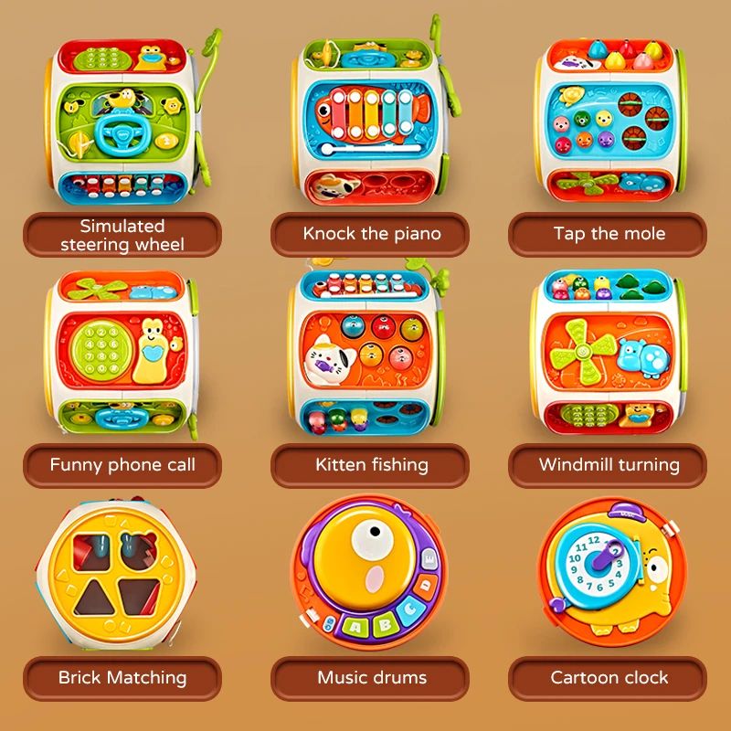 Baby Music Cell Phone Toy With Sound And Lights Educational Development Toy 2