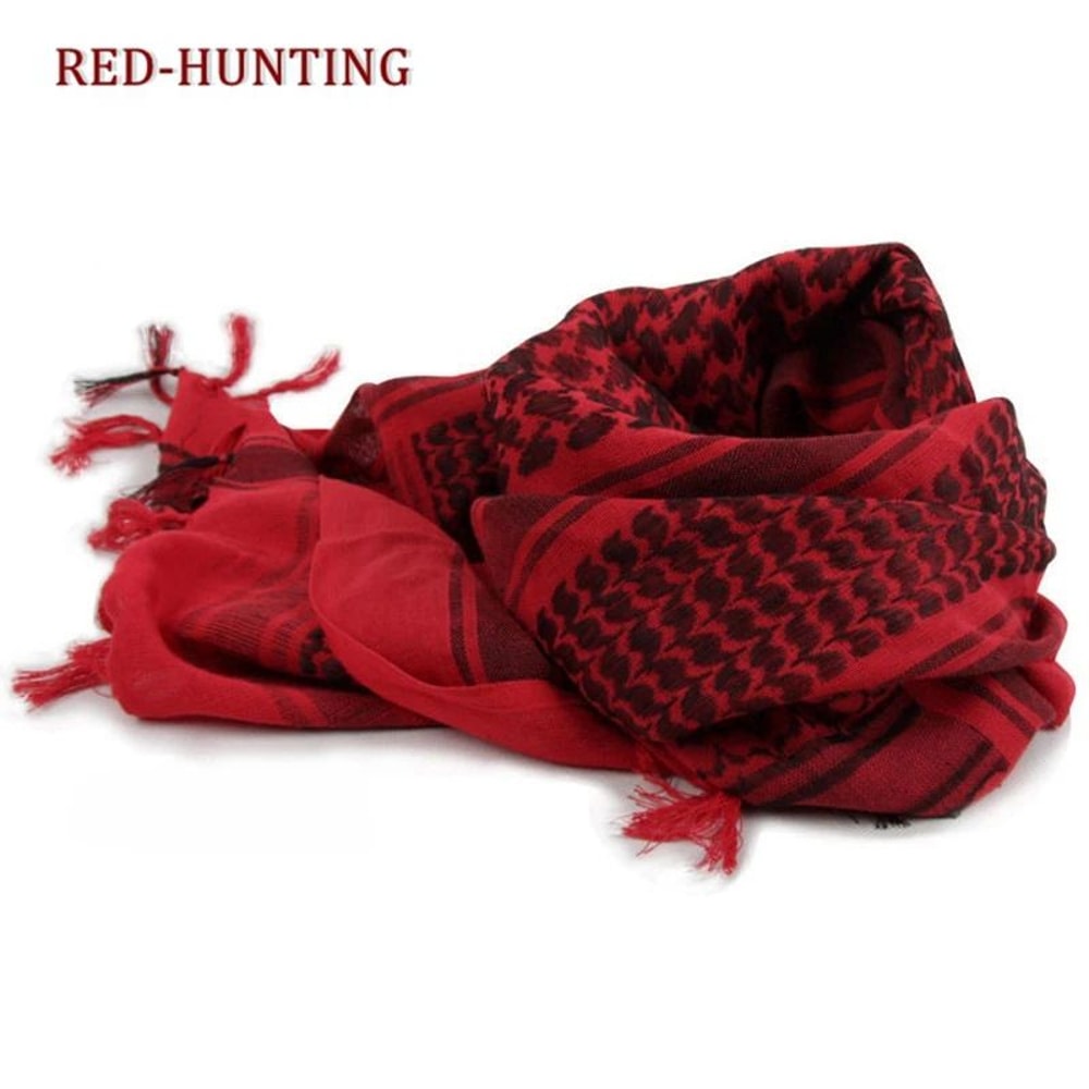 Tactical Shemagh Hunting Scarf 43x43 In Desert Keffiyeh Wrap 3
