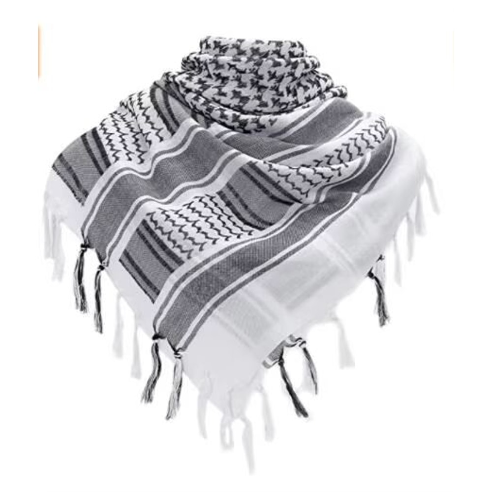 Tactical Shemagh Hunting Scarf 43x43 In Desert Keffiyeh Wrap 6