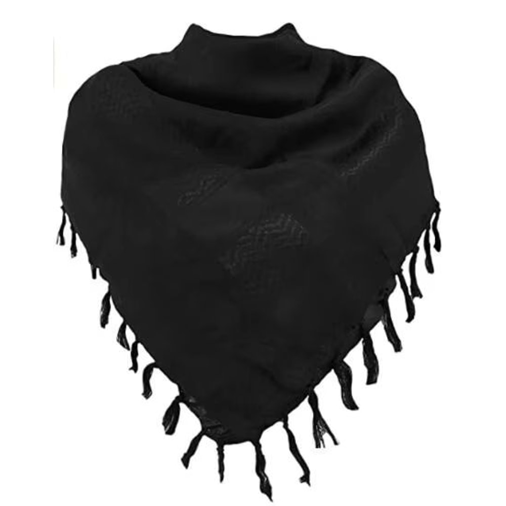 Tactical Shemagh Hunting Scarf 43x43 In Desert Keffiyeh Wrap 7