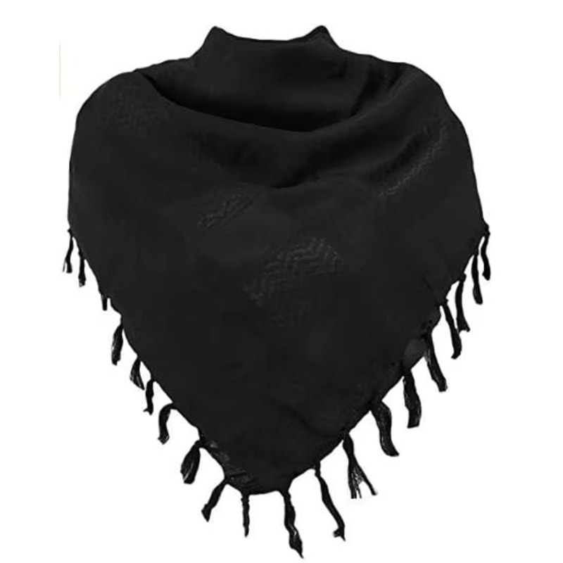 Tactical Shemagh Hunting Scarf 43x43 In Desert Keffiyeh Wrap 7