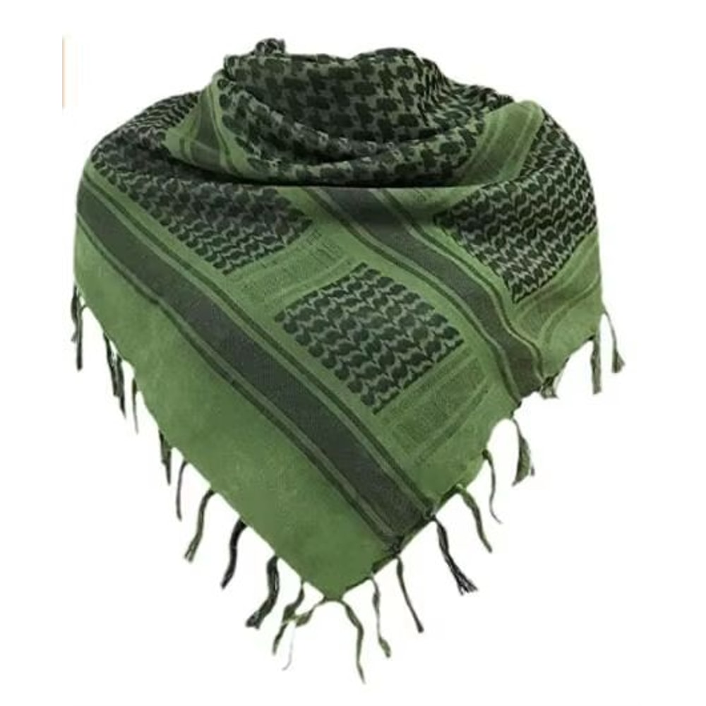 Tactical Shemagh Hunting Scarf 43x43 In Desert Keffiyeh Wrap 8