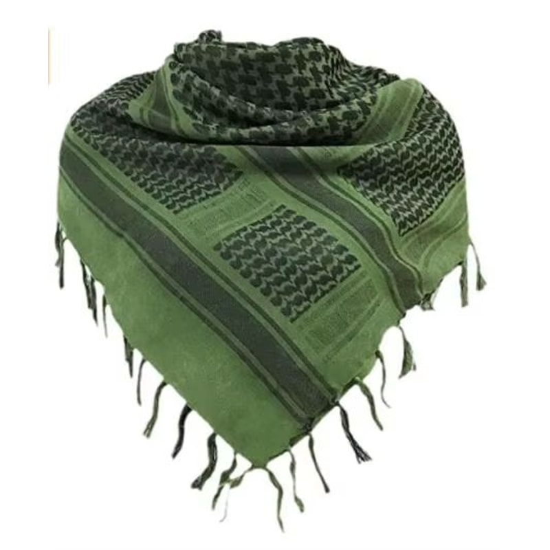 Tactical Shemagh Hunting Scarf 43x43 In Desert Keffiyeh Wrap 8