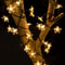 Solar Fairy String Lights Sakura Peach Flower LED Outdoor Garden Decor 5