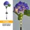 Solar Garden Hydrangea LED Outdoor Stake Lights Waterproof Decorative 6