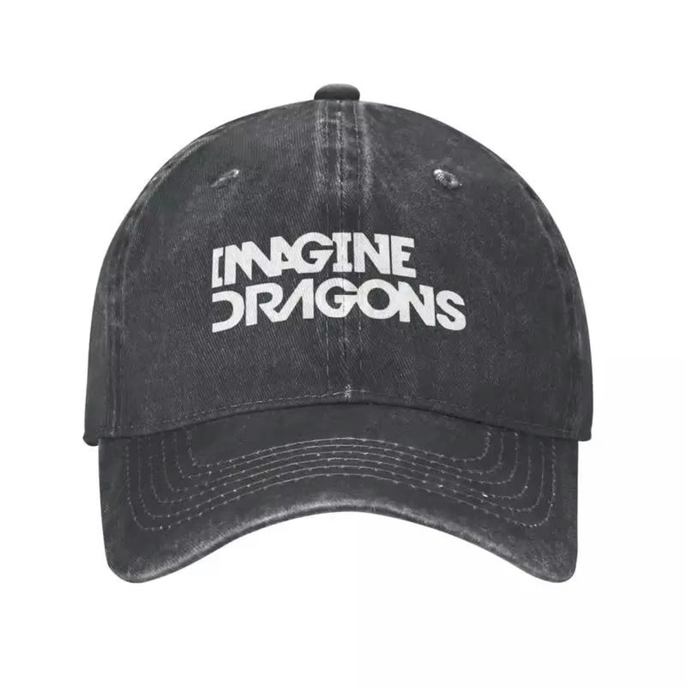 Imagine Dragons Washed Baseball Cap Summer Style Unisex Hip Hop Hat 7