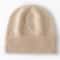 100 Pure Cashmere Knitted Womens Winter Hat Soft Warm Fashion Cap 1