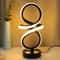Spiral LED Table Lamp USB Powered Adjustable 3Color Ambient Light 6