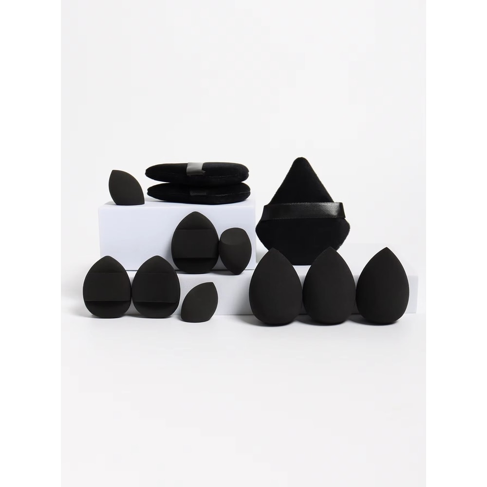 AllPurpose 12Piece Makeup Sponge Set With Puffs And Beauty Eggs 14