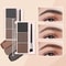 ThreeShade Waterproof LongLasting Eyebrow Powder Palette 3
