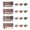 ThreeShade Waterproof LongLasting Eyebrow Powder Palette 4