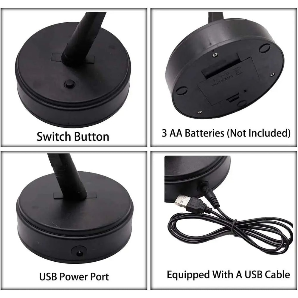 Cherry Blossom Bonsai LED Tree Lamp Touch Switch USB Or Battery Powered Table Decor Light 5