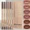 6Piece Velvet Matte Lip Liner Pencil Set LongLasting Waterproof Definition 6