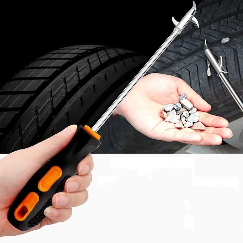 Car Tire Stone Removal Hook Tool For Cleaning Tread Grooves 0