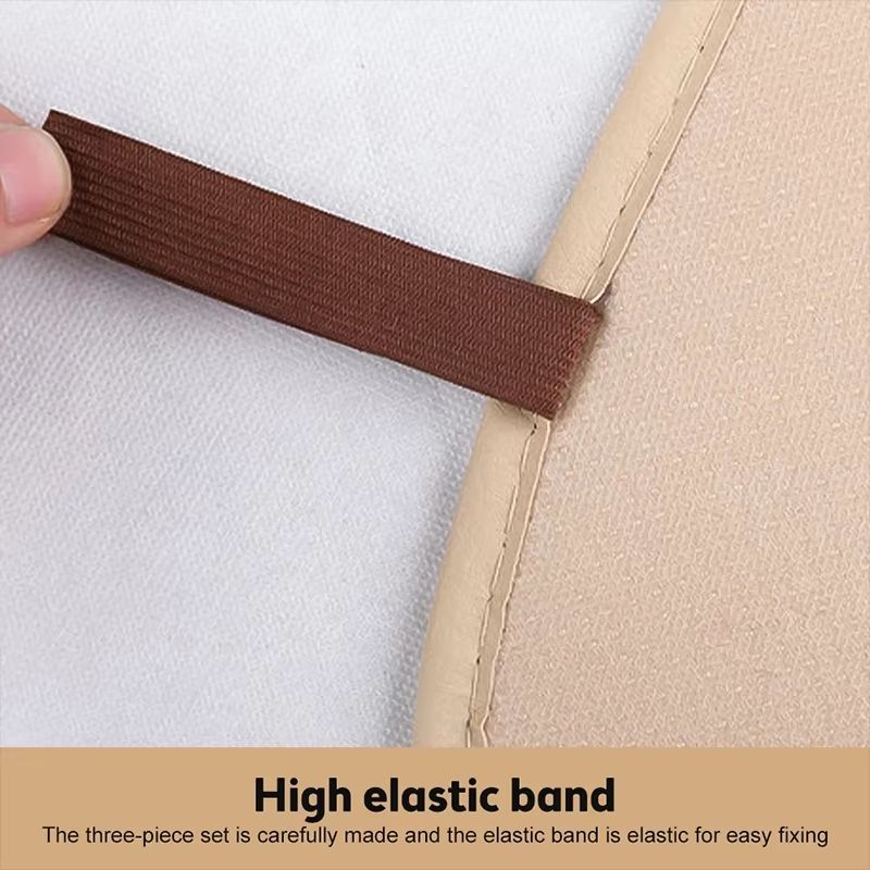 Universal Ice Silk Breathable Car Seat Cushion Cover NonSlip Interior Pad 3