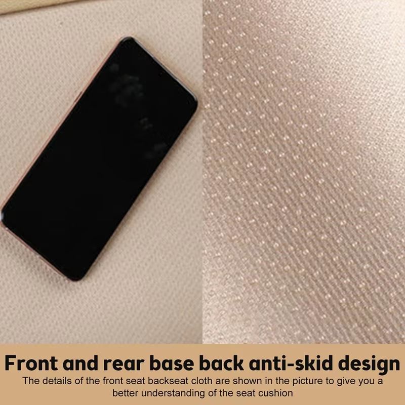 Universal Ice Silk Breathable Car Seat Cushion Cover NonSlip Interior Pad 5