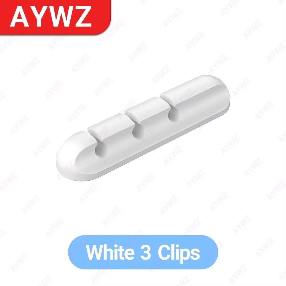 Adhesive Cable Management Clips For Desktop And Nightstand Organization 7