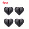 Heart Shaped Mini Cable Winder Organizer 2 Pack Adhesive Cord Holder For Desk Car And Home 11