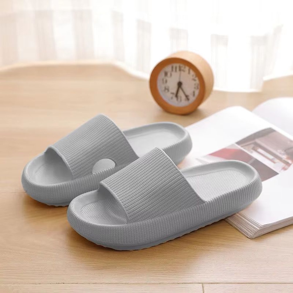 Womens Platform Cloud Slippers Thick Sole EVA Pillow Slide Sandals Non Slip 13