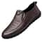 Mens Slip On PU Leather Loafers Non Slip Breathable Casual Driving Shoes For Work 6