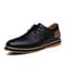 Genuine Leather Mens Oxford Brogue Lace Up Dress Shoes Luxury Italian Style 7