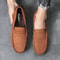 Mens Suede Casual Slip On Loafers Breathable Driving And Boat Shoes 3