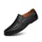 CLOHOO Handmade Mens Loafers Anti Slip Leather Slip On Driving And Business Casual Shoes 6