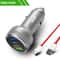 OnePlus Dual USB Car Charger 80W Super Fast SuperVOOC Warp Charge Adapter 14