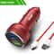 OnePlus Dual USB Car Charger 80W Super Fast SuperVOOC Warp Charge Adapter 15