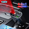 4 In 1 Retractable Car Charger With Dual Built In Cables And Star Light Effect 0
