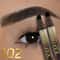 3D Long Lasting Waterproof Eyebrow Pencil With Natural Brush 9