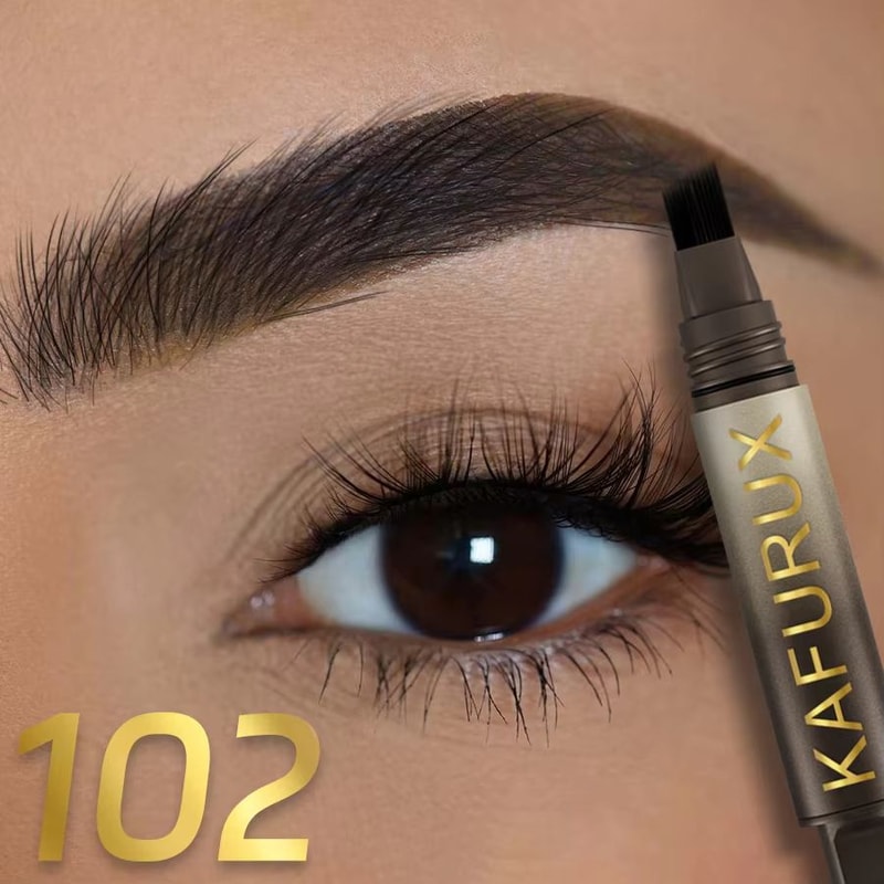 3D Long Lasting Waterproof Eyebrow Pencil With Natural Brush 7