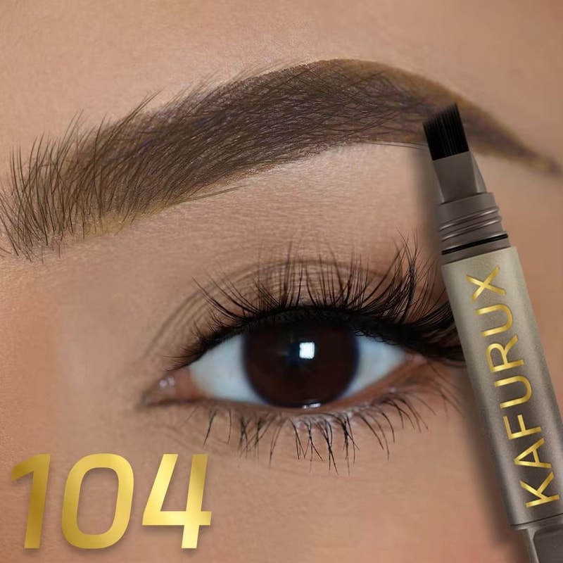 3D Long Lasting Waterproof Eyebrow Pencil With Natural Brush 8
