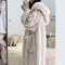 Womens Coral Velvet Long Robe For Autumn And Winter Cozy Home Wear 1