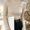 Womens Korean Slim Turtleneck Knitted Sweater For Autumn And Winter 2