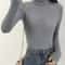 Womens Korean Slim Turtleneck Knitted Sweater For Autumn And Winter 11