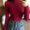 Womens Korean Slim Turtleneck Knitted Sweater For Autumn And Winter 16