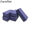 Ceramic Coating Applicator Kit With Purple Sponge And Dark Blue Suede Cloths 6