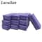 Ceramic Coating Applicator Kit With Purple Sponge And Dark Blue Suede Cloths 7