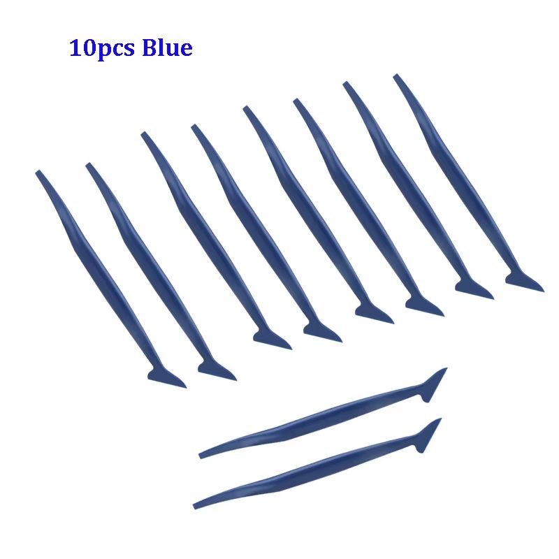 Car Wrap Vinyl Installation Micro Squeegee And Curved Slot Tool Set 7