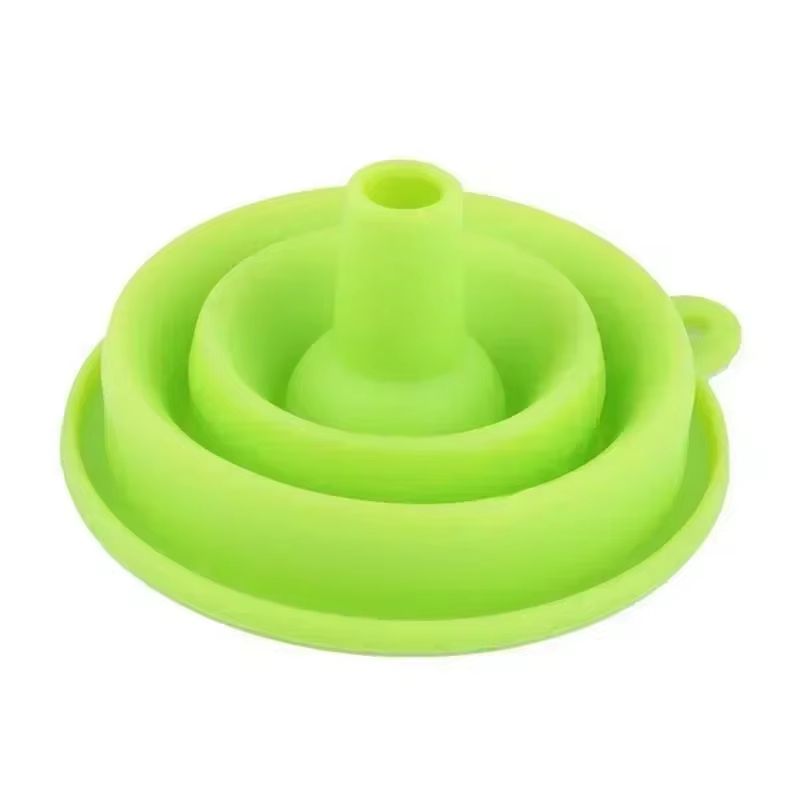 Mini Silicone Gel Foldable Collapsible Funnel For Kitchen Use 4