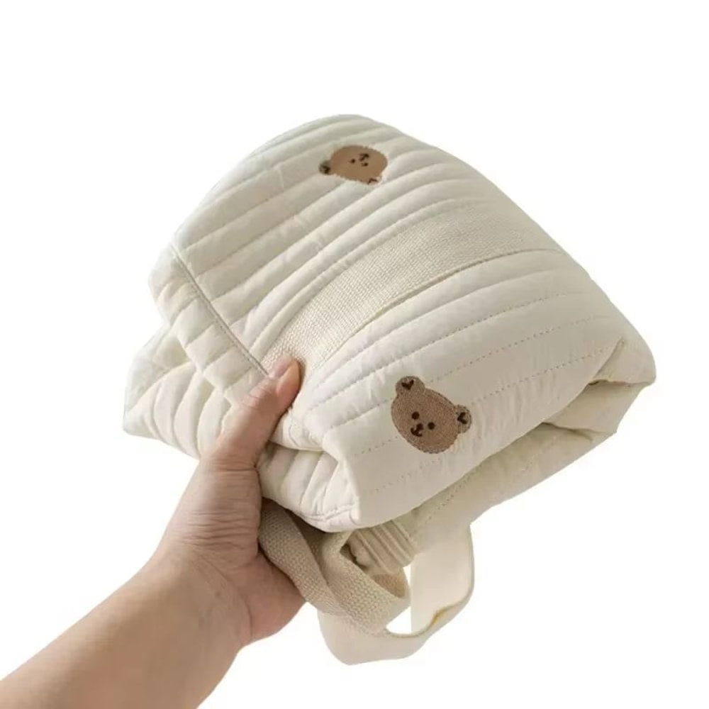 Bear Mommy Diaper Bag And Stroller Organizer Tote With Travel Changing Pockets 2