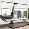 Adjustable DoubleHead LED Desk Lamp With ClipOn Dimmable Lighting 0