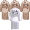 Team Bride Satin Kimono Robe With Black Letters For Wedding Party 0