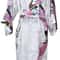 Floral Satin Kimono Robe For Women Bridal Bridesmaid Loungewear 1