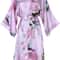 Floral Satin Kimono Robe For Women Bridal Bridesmaid Loungewear 8